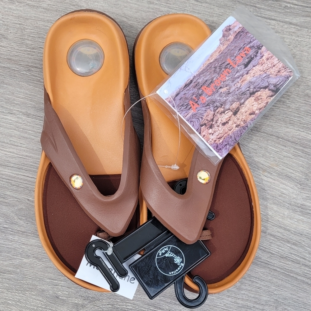 Hawaiian Jellys Flip Flop Thong Flat Girl Sandals Sz 5
